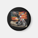 Recherche de vintage moto magnets Américain