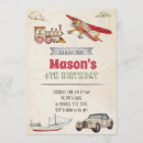 Recherche de transportation anniversaire invitations Anniversaire du camion