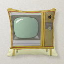 Recherche de télévision coussins Rétro