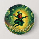 Recherche de trèfle irlandais badges Charme chanceux