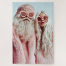 Recherche de santa claus puzzles Rose