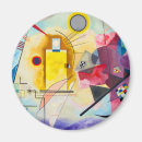 Recherche de lignes géométriques magnets Kandinsky