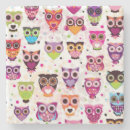 Recherche de dessin hibou dessous de verres Bébé