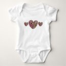 Recherche de léopard bébé vêtements Coeur