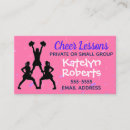 Recherche de acclamation cartes visite Pom pom girl