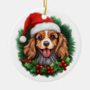 Recherche de cavalier king charles ornements Vacances