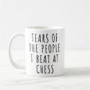 Recherche de échecs de jeu tasses Café