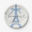Recherche de tour eiffel assiettes Future maman