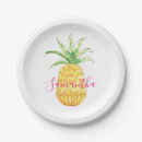 Recherche de fruit assiettes en papier Ananas