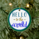 Recherche de bonjour ornements Pour enfants