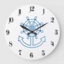 Recherche de volant de bateau horloges Ancre