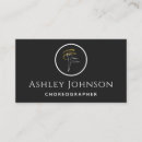 Recherche de chorégraphe cartes visite Chorégraphie