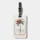 Recherche de palmier bagages étiquettes Vintage