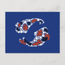 Recherche de poissons français cartes postales Poisson koi