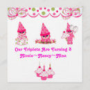 Recherche de triplets invitations Rose