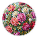 Recherche de peinture vintage boutons et poignées de porte Botanique