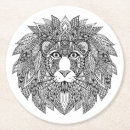 Recherche de tête lion de dessous de verres Zendala