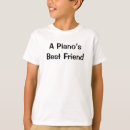 Recherche de piano drôle tshirts Musique