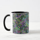 Recherche de cachemire tasses Fleur