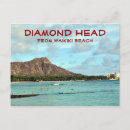 Recherche de tête de diamant cartes postales Oahu