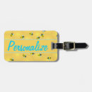 Recherche de ruche bagages étiquettes Jaune