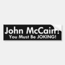 Recherche de mccain voiture autocollants Plaisanterie