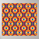 Recherche de motif des années 1960 posters Vintage