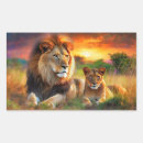 Recherche de peinture de lion autocollants Animal