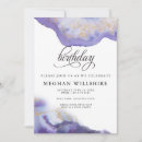 Recherche de amethyst geode invitations Aquarelle