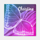 Recherche de de papillon refrigérateur magnets Violet