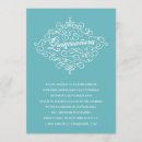 Recherche de turquoise quinceanera invitations Vintage