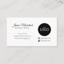 Recherche de twitter cartes visite Moderne