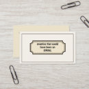 Recherche de réunions professionnelles cartes visite Minimaliste