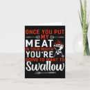 Recherche de boucher de viande cartes invitations Drôle
