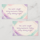 Recherche de encouragement cartes visite Inspirant