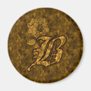 Recherche de lettres fleuries magnets Pour elle