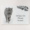 Recherche de loups puzzles Faune