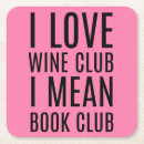 Recherche de wine dessous de verres Club de lecture