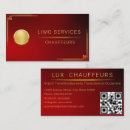 Recherche de chauffeur driver cartes visite Transport