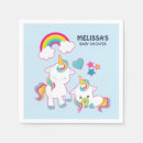 Recherche de mythologie serviettes Licorne