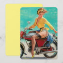 Recherche de fille de pin up invitations Vintage