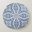 Recherche de motif arabe coussins Bleu