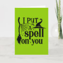 Recherche de romantique cartes halloween Sorcière