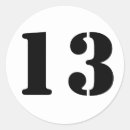 Recherche de numéro 13 autocollants Pour tous
