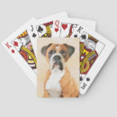 Recherche de boxer jeux de cartes Peinture