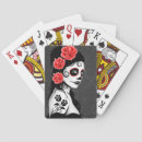 Recherche de jour des morts jeux de cartes Crâne de sucre