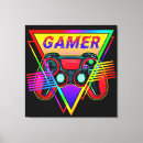 Recherche de gamers impressions sur toile Arc en ciel