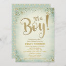 Recherche de green baby shower garçon invitations Bébé
