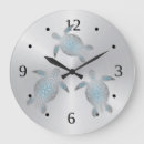 Recherche de style métallique horloges Argent
