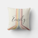 Recherche de lignes verticales coussins Multicolore